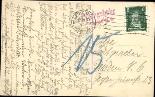 Ak Frohburg in Sachsen, Schule