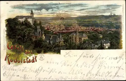 Litho Rudolstadt in Thüringen, Panorama