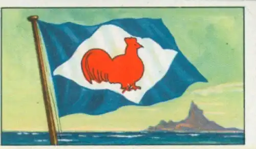 Sammelbild Reedereiflaggen der Welthandelsflotte Nr. 284, Compagnie de Navigation Sud-Atlantique