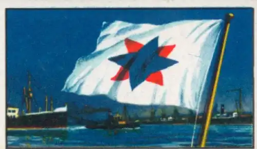 Sammelbild Reedereiflaggen der Welthandelsflotte Nr. 31, Schleppdampfschiff-Reederei Fairplay