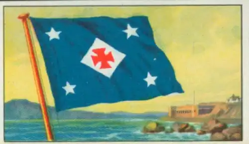 Sammelbild Reedereiflaggen der Welthandelsflotte Nr. 334, Admiral Line, San Francisco