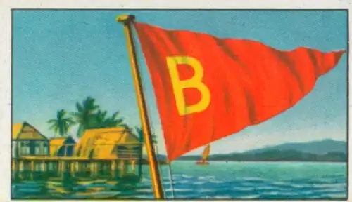 Sammelbild Reedereiflaggen der Welthandelsflotte Nr. 357, New York & Porto Rico Steamship Co.