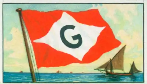 Sammelbild Reedereiflaggen der Welthandelsflotte Nr. 319, Gerolimich & Co., Triest