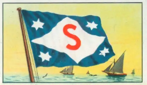 Sammelbild Reedereiflaggen der Welthandelsflotte Nr. 323, Societa Anonima di Navigaziona La Sicania