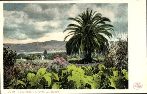 Ak Kalifornien USA, Winterlandschaft