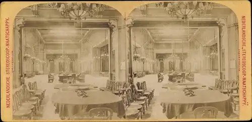 Stereo Foto Monte Carlo Monaco, Kasino, Innenansicht, Roulette