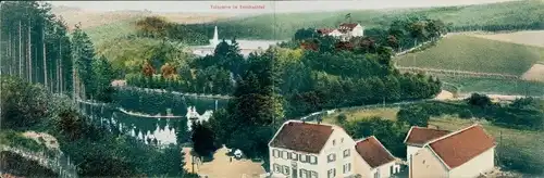 Klapp Ak Remscheid im Bergischen Land, Hotel Remscheider Talsperre