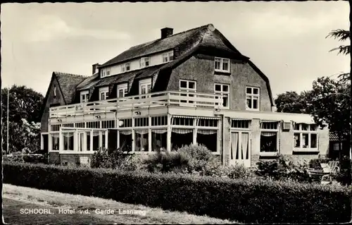 Ak Schoorl Nordholland Niederlande, Hotel Garde Laanweg