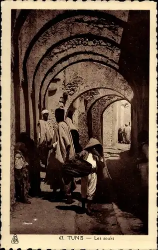 Ak Tunis, Tunesien, Die Souks
