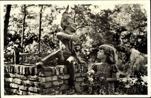 Ak Kaatsheuvel Nordbrabant, Efteling, Figur, Mädchen