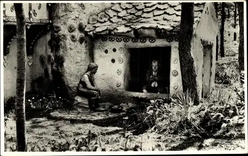 Ak Kaatsheuvel Nordbrabant, Efteling, Figuren Hänsel und Gretel