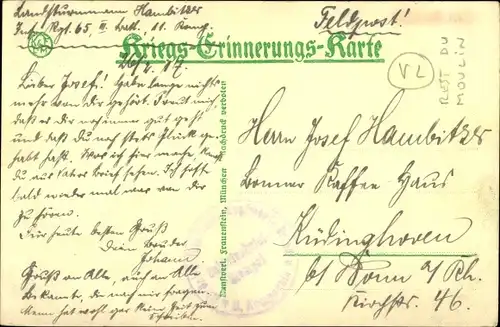 Ak Moorslede Westflandern, Ortsansicht, Kirche