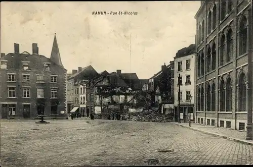Ak Namur Wallonien, Rue St. Nicolas