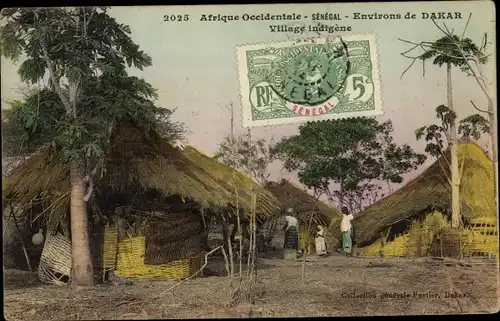 Ak Dakar Senegal, indigenes Dorf