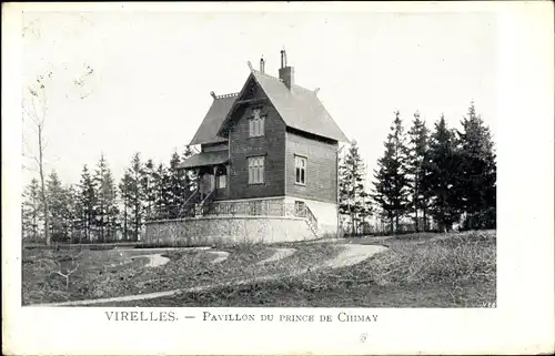 Ak Virelles lez Chimay Wallonien Hennegau, Pavillon du Prince de Chimay