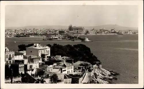 Foto Ak Palma de Mallorca Balearische Inseln?, Totalansicht