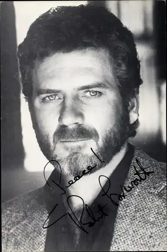 Foto Schauspieler Robert Foxworth, Portrait,  Autogramm