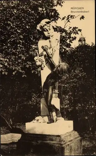 Ak München, Brunnenbuberl