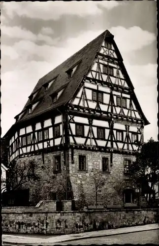 Ak Göppingen in Württemberg, Storchenhaus