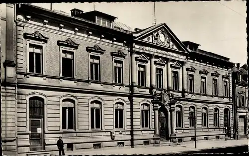 Ak Offenburg in Baden Schwarzwald, La Grande Poste