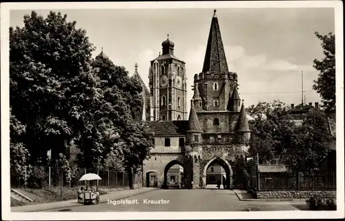 Ak Ingolstadt in Oberbayern, Kreuztor