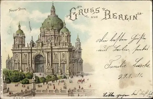 Litho Berlin Mitte, Neuer Dom