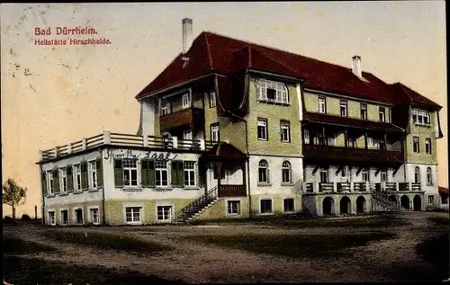 Ak Bad Dürrheim im Schwarzwald, Heilstätte Hirschhalde