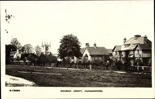 Ak Hungerford Berkshire England, Church Croft