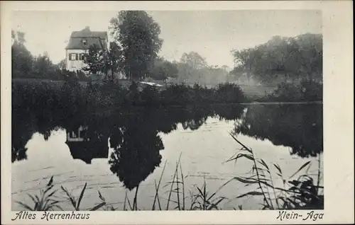 Ak Klein Aga Gera in Thüringen, Altes Herrenhaus