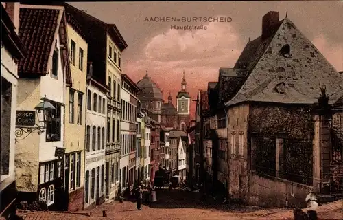 Ak Burtscheid Aachen Nordrhein Westfalen, Hauptstraße