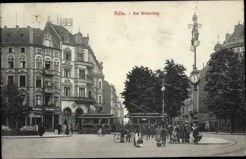 Ak Köln am Rhein, Am Ubierring, Straßenbahn