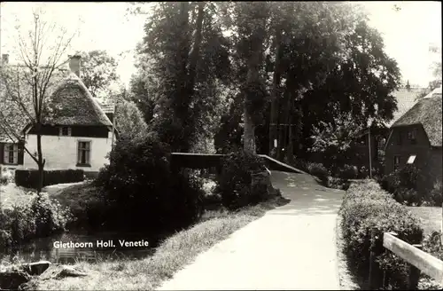 Ak Giethoorn Overijssel Niederlande, Holl. Venetie