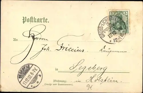 Ak Reserve, 300 Feier, Söhnlein Sekt, 2te Kompanie 1901-03