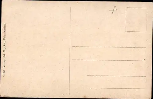 Ak Friedrichsfeld Voerde am Niederrhein, Franzosen-Friedhof