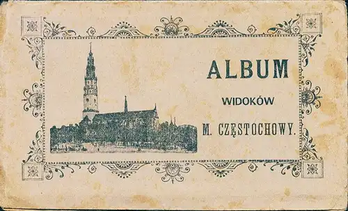24 alte Bilder Album Widoków in Polen, diverse Ansichten