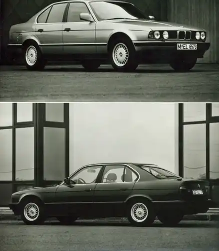 Foto Auto, Neue 5er Serie von BMW, Autokennzeichen MEL 6573