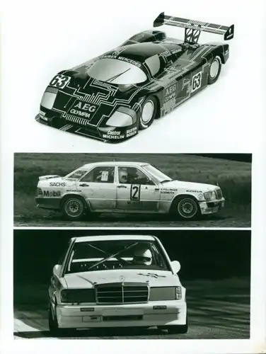 Foto Rennwagen von Mercedes, AEG Olympia