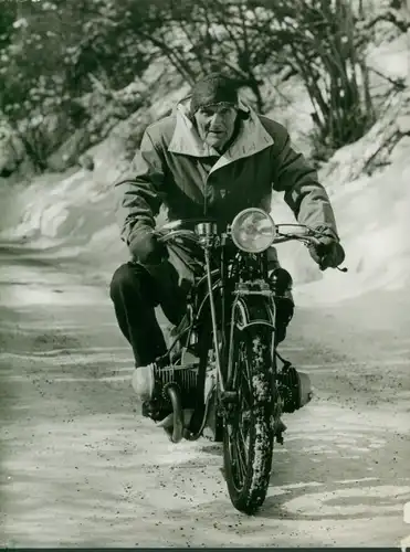 Foto BMW Motorrad-Pionier Rudolf Schleicher, Techniker, Konstrukteur