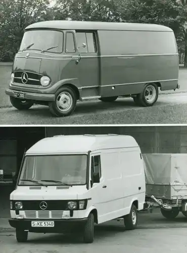 Foto Mercedes-Benz-Nutzfahrzeuge, Transporter, Kleinbus, Autokennzeichen SKE 5340