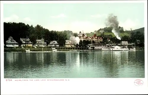 Ak Weirs Beach Laconia New Hampshire USA, Lake Winnipesaukee