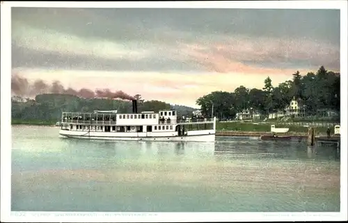 Ak New Hampshire USA, Lake Winnipesaukee, Steam Governor Endicott