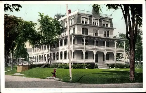 Ak Wolfeboro New Hampshire USA, Lake Winnipesaukee, Hobbs US Inn