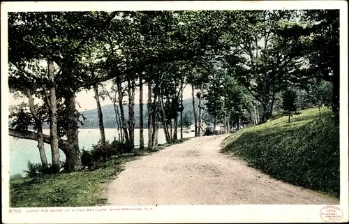 Ak Lake Winnipesaukee New Hampshire USA, am Ufer der Alton Bay