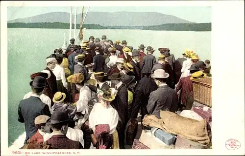 Ak Lake Winnipesaukee New Hampshire USA, Gesamtansicht