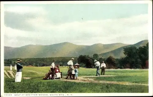 Ak Bretton Woods Caroll New Hampshire USA, White Mountains, Golfclub