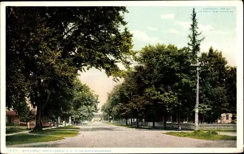 Ak North Conway New Hampshire USA, White Mountains, Mainstreet