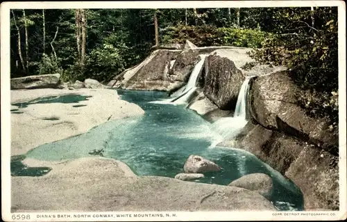 Ak North Conway New Hampshire USA, White Mountains, Dianas Bath