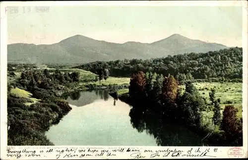 Ak White Mountains New Hampshire USA, Mount Garfield, Mount Lafayette, Ammonoosuc