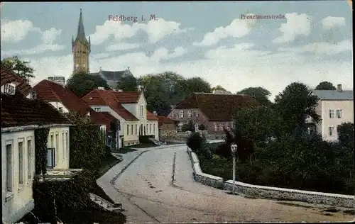 Ak Feldberg in Mecklenburg, Prenzlauerstraße