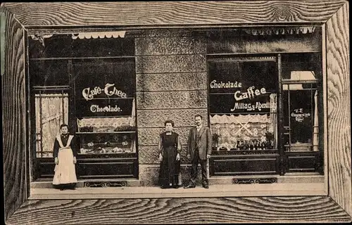 Ak München Bayern, Cafe Blümhuber, Rosenheimerstraße 38